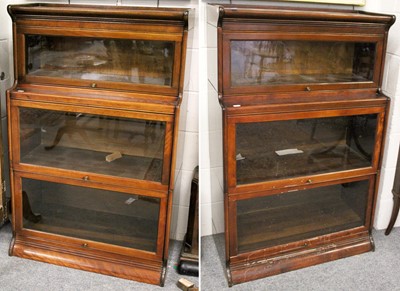 Lot 1355 - A Near Pair of Early 20th Century Mahogany...