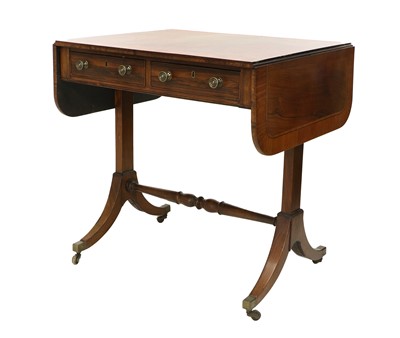 Lot 288 - A Regency Rosewood, Satinwood-Crossbanded and...