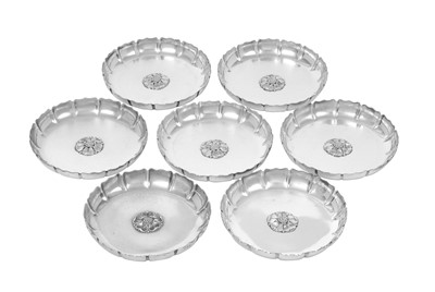Lot 2174 - A Set of Seven George VI Silver Dishes