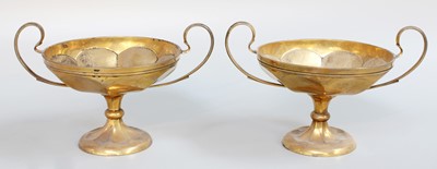 Lot 61 - A Pair of George V Silver-Gilt Bowls, by...