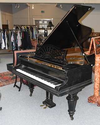 Lot 1417 - A C.Bechstein Model B 6ft 8'' Ebonised Grand...