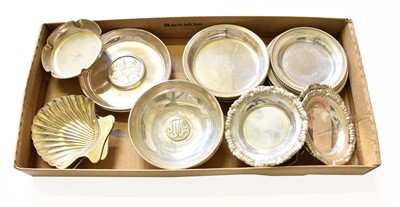 Lot 146 - A Collection of Assorted Continental Silver...