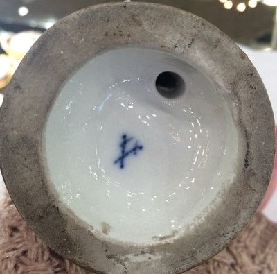 Lot 157 - A Pair of Meissen Porcelain Figures, 19th...