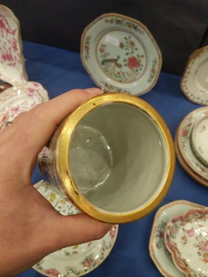 Lot 171 - A Cantonese Porcelain Circular Box and Cover,...