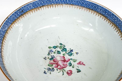 Lot 35 - A Chinese Porcelain Punch Bowl, Qianlong,...