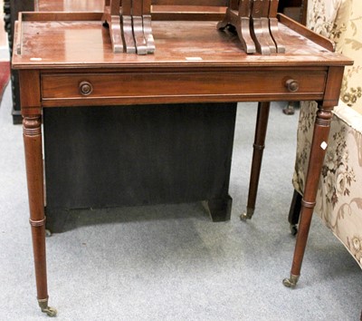 Lot 1253 - A 19th Century Mahogany Washstand, fitted with...