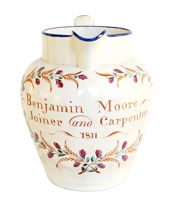 Lot 101 - A Don Pottery Documentary Jug, 1811, with...