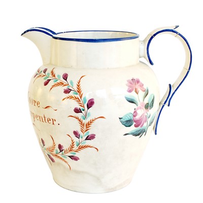 Lot 101 - A Don Pottery Documentary Jug, 1811, with...