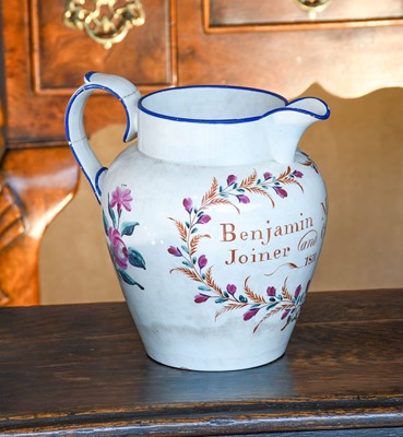 Lot 101 - A Don Pottery Documentary Jug, 1811, with...