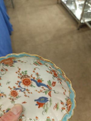 Lot 52 - A Worcester Porcelain Facetted Cup and a...