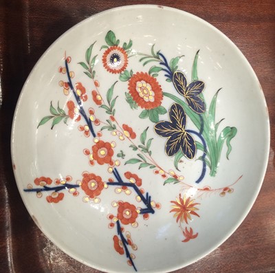 Lot 52 - A Worcester Porcelain Facetted Cup and a...
