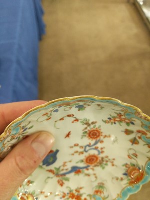 Lot 52 - A Worcester Porcelain Facetted Cup and a...