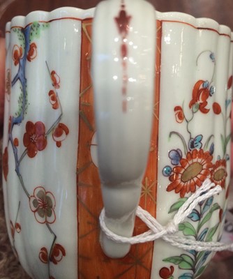 Lot 52 - A Worcester Porcelain Facetted Cup and a...