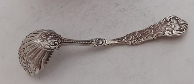Lot 2096 - A Victorian Silver Bowl and Ladle