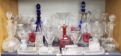 Lot 96 - A Collection of Assorted Modern Cut Glass,...