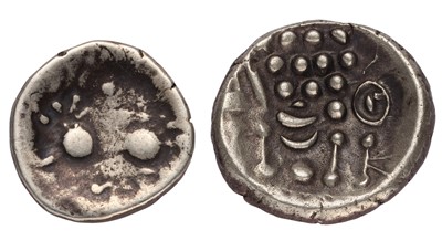 Lot 10 - Celtic Silver Stater, Durotriges, spread tail,...