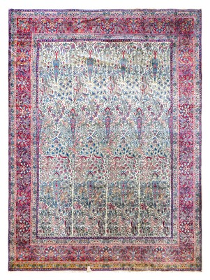 Lot 164 - ~ Kirman Carpet South East Iran, circa 1950...
