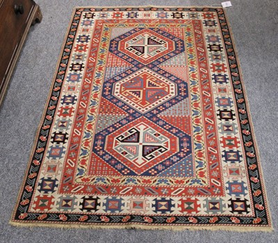 Lot 199 - Turkish Rug of Shirvan Design, circa 1980, the...