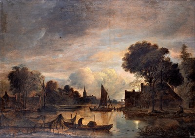 Lot 325 - Attributed to Aert van der Neer (1603-1677)...