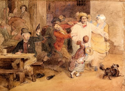 Lot 18 - Attributed to Sir David Wilkie RA (1785-1841) "...