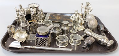 Lot 90 - Miscellaneous Metal Wares, including a silver...