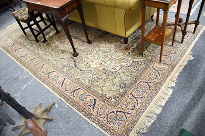 Lot 1002 - Kayseri Carpet, the ivory field of vines...