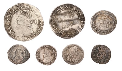 Lot 20 - Selection of Charles I and II Coins, 7 coins...