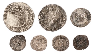 Lot 20 - Selection of Charles I and II Coins, 7 coins...