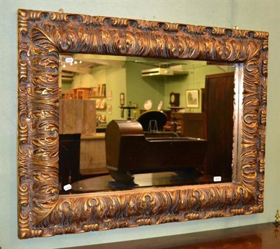 Lot 415 - A modern gilt framed mirror