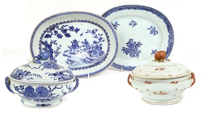 Lot 199 - ~A Chinese Porcelain Tureen and Cover,...