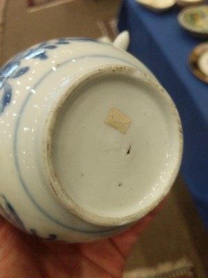 Lot 169 - ~A Chinese Porcelain Hot Water Jug and Cover,...