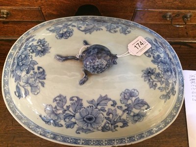 Lot 174 - ~A Chinese Porcelain Tureen and Cover,...