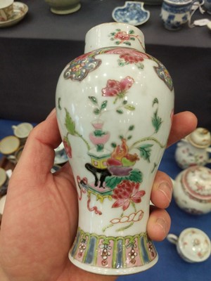 Lot 172 - ~A Chinese Porcelain Vase and Cover, Qianlong,...