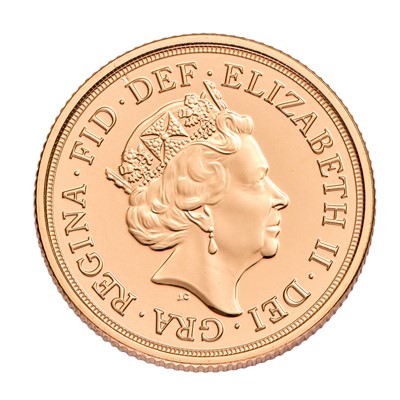 Lot 315 - Elizabeth II, Sovereign 2022; brilliant...