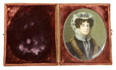 Lot 467 - Teresa Fioroni (Italian, 1799-1880): Miniature...