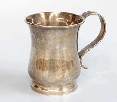 Lot 78 - A George V Silver Mug, by Arnold and Lewis,...