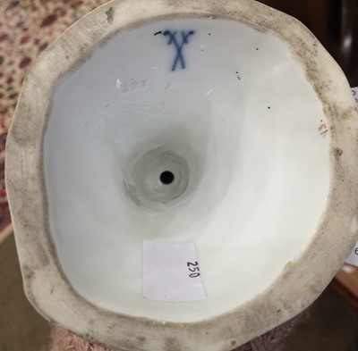 Lot 158 - A Meissen Porcelain Model of a Parrot, 19th...