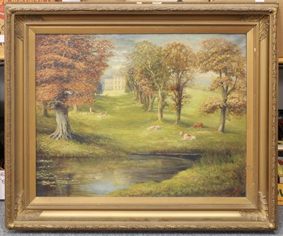 Lot 1344 - E* Cudworth (20th Century) Parkland with...