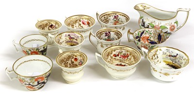 Lot 71 - A Newhall Porcelain Cream Jug, circa 1810,...