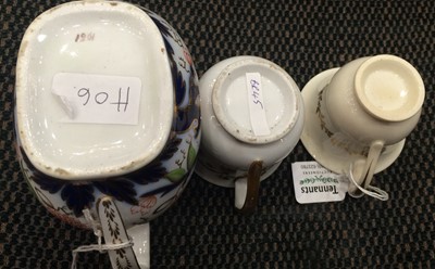 Lot 71 - A Newhall Porcelain Cream Jug, circa 1810,...