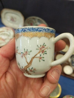 Lot 170 - A Chinese Porcelain Coffee Cup and Teabowl,...