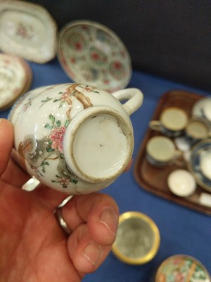 Lot 170 - A Chinese Porcelain Coffee Cup and Teabowl,...