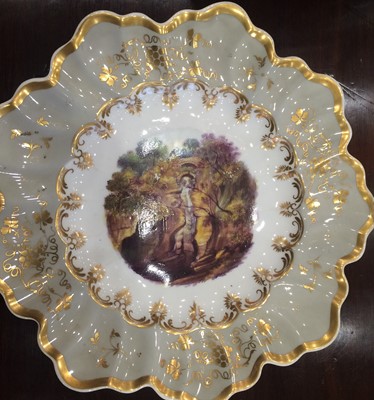 Lot 74 - A Pair of Regency Porcelain Plates, possibly...