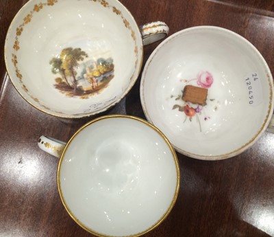 Lot 74 - A Pair of Regency Porcelain Plates, possibly...