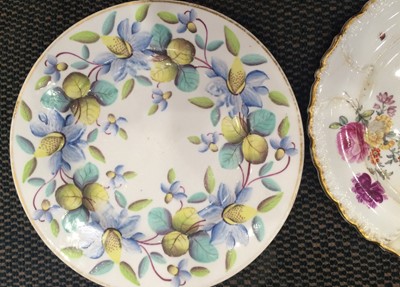 Lot 74 - A Pair of Regency Porcelain Plates, possibly...