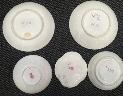 Lot 74 - A Pair of Regency Porcelain Plates, possibly...