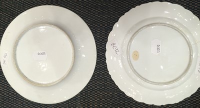 Lot 74 - A Pair of Regency Porcelain Plates, possibly...