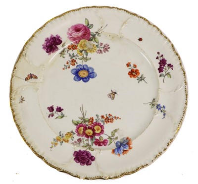 Lot 74 - A Pair of Regency Porcelain Plates, possibly...