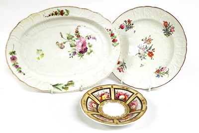 Lot 67 - A Derby Porcelain Plate, circa 1790, writhen...