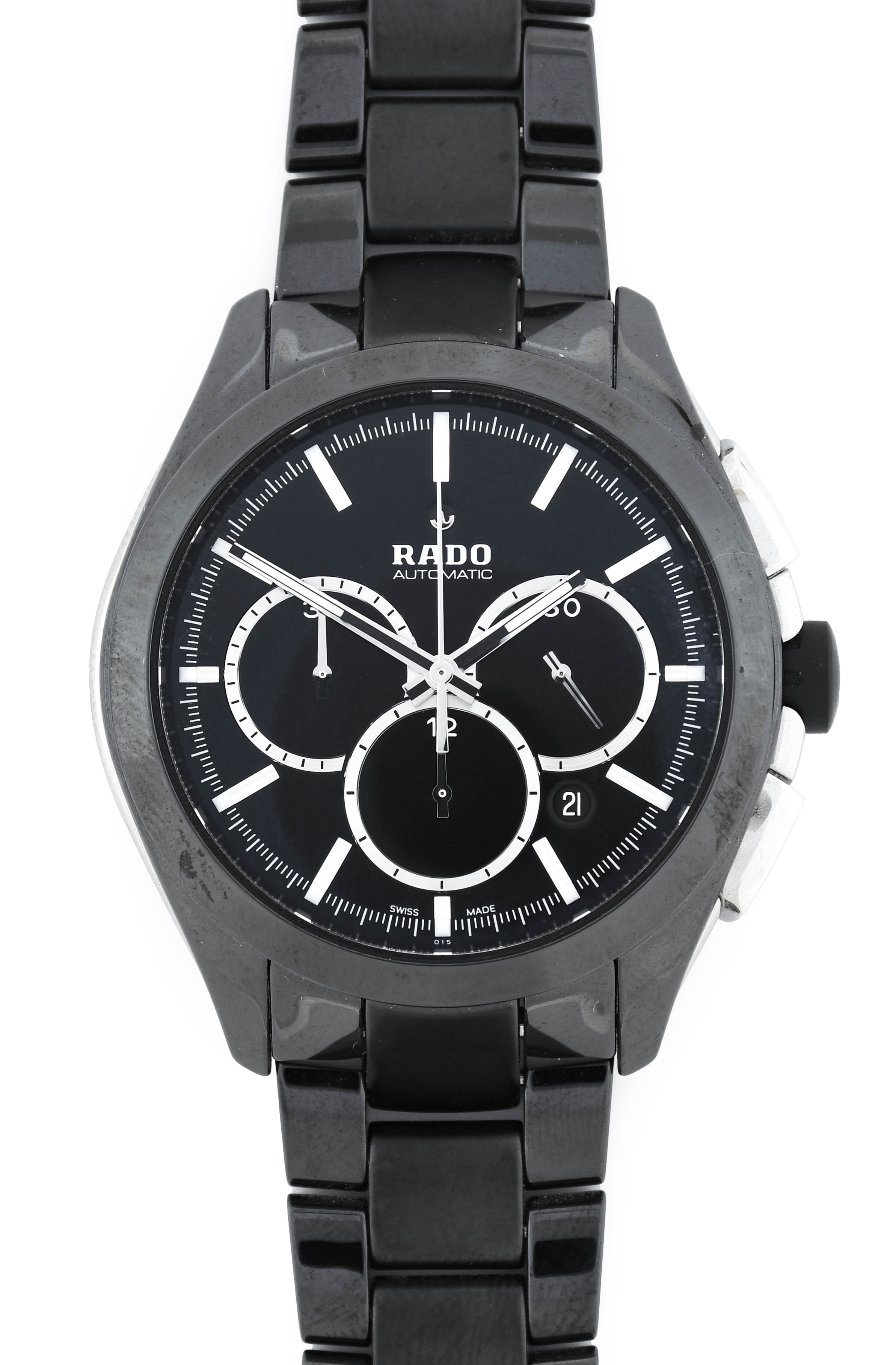 Lot 2412 - Rado: A Ceramic and Stainless Steel